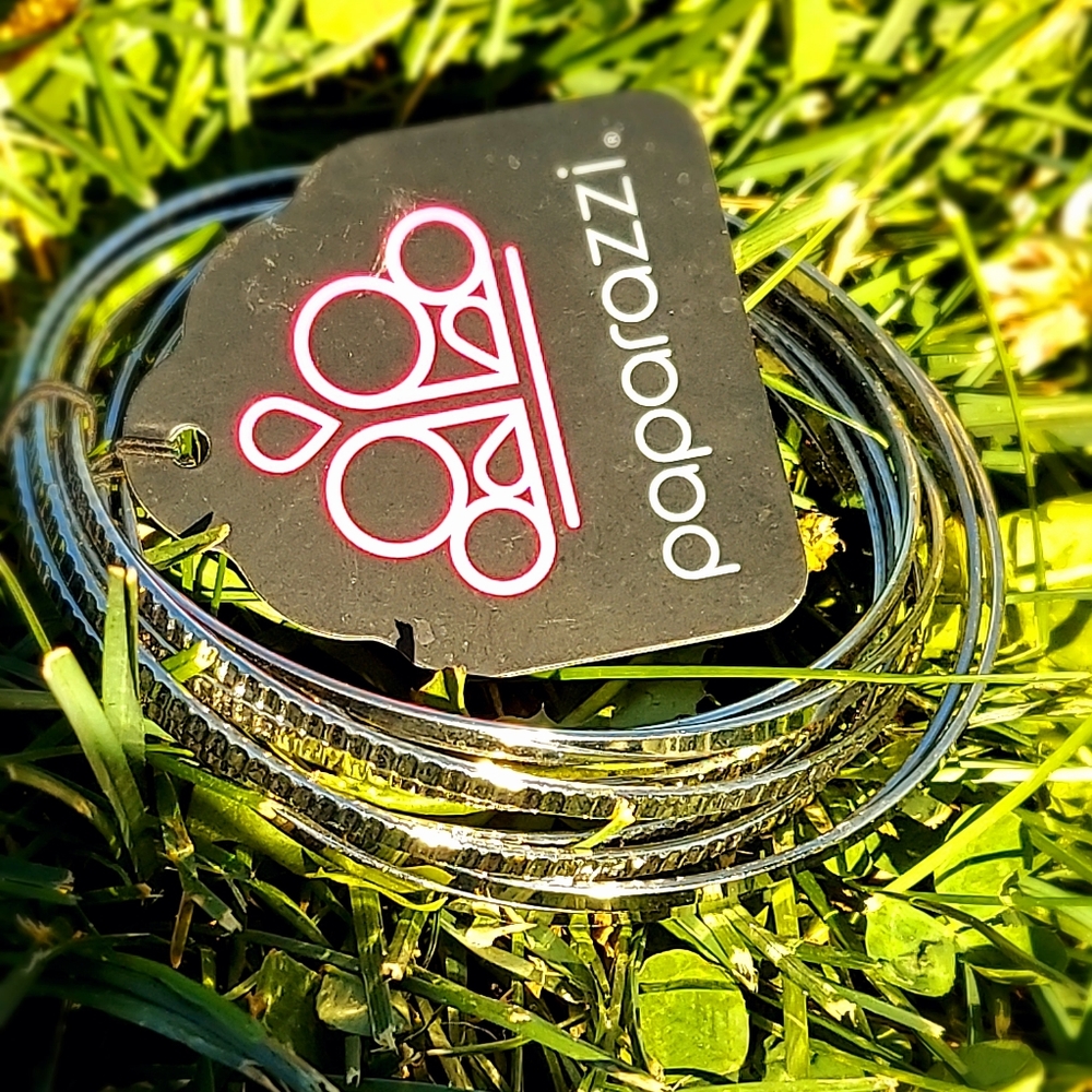 Stack of Silver bracelets buy 3 get 10% off